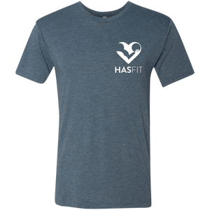 HASfit Humble Heart - Soft Premium Triblend T-Shirt