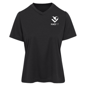 HASfit Performance Queen - Dri-Fit Ladies' Heather Moisture-Wicking T-Shirt