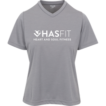 HASfit Breathe Performance - Dri-Fit Ladies' Heather Moisture-Wicking T-Shirt