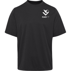 HASfit Performance King - Dri-Fit Heather Moisture-Wicking T-Shirt