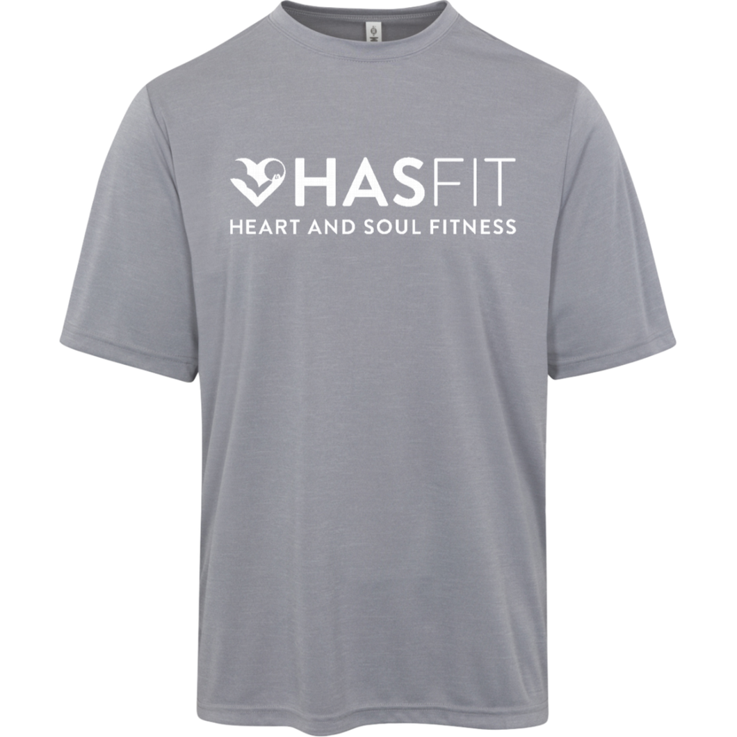 HASfit Force - Performance Dri-Fit Heather Moisture-Wicking T-Shirt