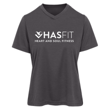 HASfit Breathe Performance - Dri-Fit Ladies' Heather Moisture-Wicking T-Shirt