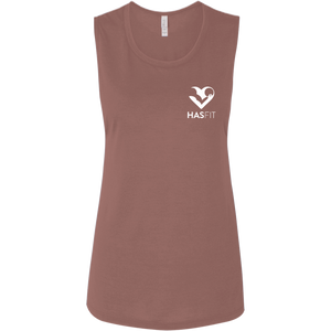 HASfit Muscle Tank - Premium Ladies' Flowy Muscle Tank