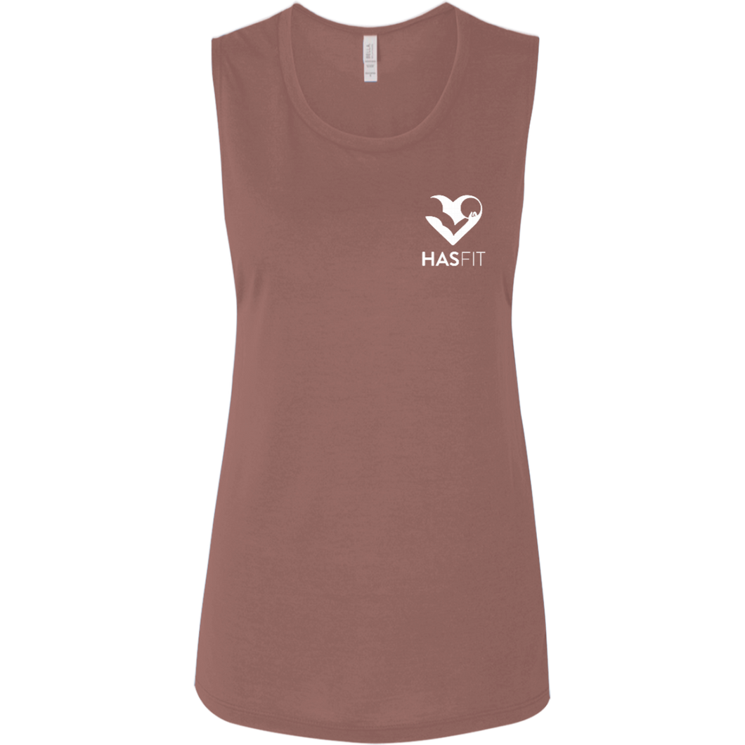 HASfit Muscle Tank - Premium Ladies' Flowy Muscle Tank