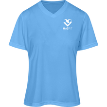 HASfit Claudia's Jersey - Performance Dri-Fit Ladies' V-Neck T-Shirt