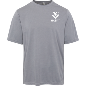 HASfit Performance King - Dri-Fit Heather Moisture-Wicking T-Shirt