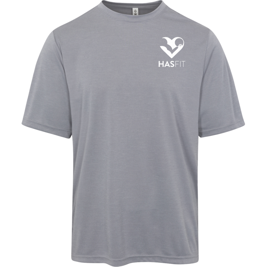 HASfit Performance King - Dri-Fit Heather Moisture-Wicking T-Shirt