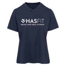 HASfit Breathe Performance - Dri-Fit Ladies' Heather Moisture-Wicking T-Shirt