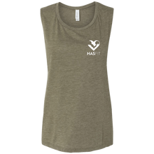 HASfit Muscle Tank - Premium Ladies' Flowy Muscle Tank