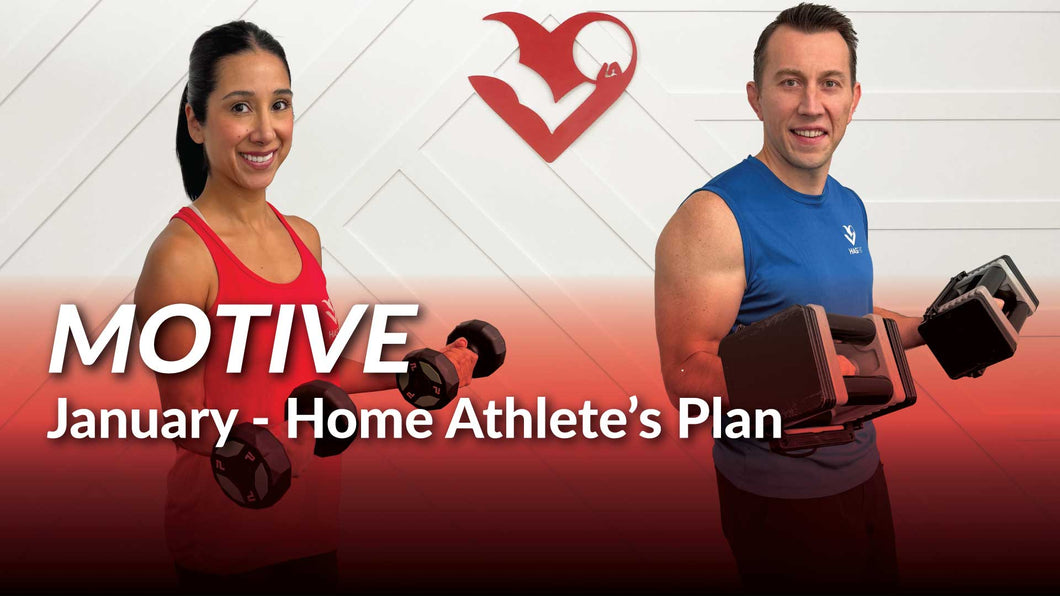 Motive: The 30 Day Home Athlete's Plan - January '25