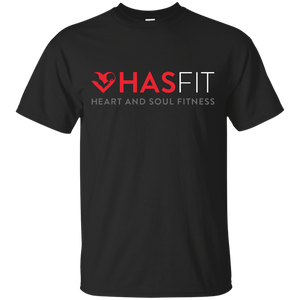 HASfit Workout Warrior - Unisex Loose Fitting Cotton Rugged T-Shirt